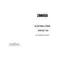 ZANUSSI ZOB851 Owners Manual ZANUSSI ZOB851 Owners Manual