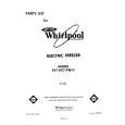 WHIRLPOOL EV150C1KW0 Parts Catalog WHIRLPOOL EV150C1KW0 Parts Catalog