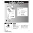 WHIRLPOOL TGP325LQ2 Installation Manual WHIRLPOOL TGP325LQ2 Installation Manual