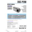 SONY DSCP200 Service Manual SONY DSCP200 Service Manual