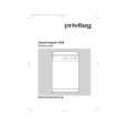 PRIVILEG 157.582 8/10590 Owners Manual PRIVILEG 157.582 8/10590 Owners Manual