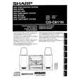 SHARP CDC611H Owners Manual SHARP CDC611H Owners Manual
