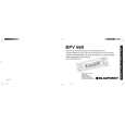 BLAUPUNKT BPV 660 Owners Manual BLAUPUNKT BPV 660 Owners Manual