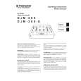 PIONEER DJM300 Owners Manual PIONEER DJM300 Owners Manual