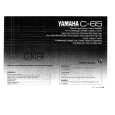 YAMAHA C-65 Owners Manual YAMAHA C-65 Owners Manual