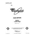 WHIRLPOOL LG5601XSW1 Parts Catalog WHIRLPOOL LG5601XSW1 Parts Catalog