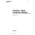 SONY CPD-E210 Owners Manual SONY CPD-E210 Owners Manual