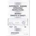 WHIRLPOOL DA6070 Owners Manual WHIRLPOOL DA6070 Owners Manual