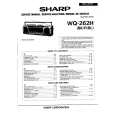 SHARP WQ262HBK Service Manual SHARP WQ262HBK Service Manual