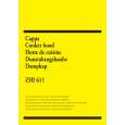 ZANUSSI ZHI611GM Owners Manual ZANUSSI ZHI611GM Owners Manual