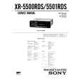 SONY XR5500RDS Service Manual SONY XR5500RDS Service Manual