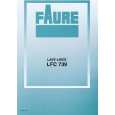 FAURE LFC739 Owners Manual FAURE LFC739 Owners Manual