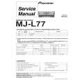 PIONEER MJ-L77/MYXK Service Manual PIONEER MJ-L77/MYXK Service Manual