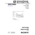 SONY ICFC111L Service Manual SONY ICFC111L Service Manual