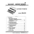 SHARP XQ-315 Service Manual SHARP XQ-315 Service Manual