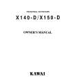 KAWAI X140 Owners Manual KAWAI X140 Owners Manual