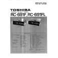 TOSHIBA RC691F/FL Service Manual TOSHIBA RC691F/FL Service Manual