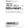 PIONEER DEH-P800BT/X1P/EW5 Service Manual PIONEER DEH-P800BT/X1P/EW5 Service Manual