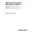 AUDIO TECHNICA 3000SERIES Owners Manual AUDIO TECHNICA 3000SERIES Owners Manual