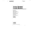 SONY XS-8693 Owners Manual SONY XS-8693 Owners Manual