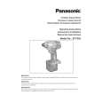 PANASONIC EY7202 Owners Manual PANASONIC EY7202 Owners Manual