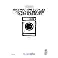 ELECTROLUX EW876F Owners Manual ELECTROLUX EW876F Owners Manual
