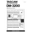 TEAC DM-3200 Owners Manual TEAC DM-3200 Owners Manual