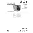 SONY SSCCP1 Service Manual SONY SSCCP1 Service Manual