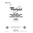 WHIRLPOOL SF302BSRW1 Parts Catalog WHIRLPOOL SF302BSRW1 Parts Catalog