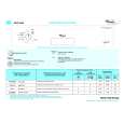 WHIRLPOOL ADG 6452 AV Quick Start WHIRLPOOL ADG 6452 AV Quick Start