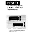 DENON PMA-715R Owners Manual DENON PMA-715R Owners Manual