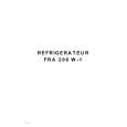 FAURE FRA206W-1 Owners Manual FAURE FRA206W-1 Owners Manual