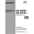AIWA CDCX447 Owners Manual AIWA CDCX447 Owners Manual