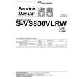 PIONEER X-VS800D/DLXJ/NC Service Manual PIONEER X-VS800D/DLXJ/NC Service Manual
