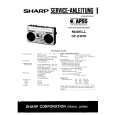 SHARP GF616H Service Manual SHARP GF616H Service Manual