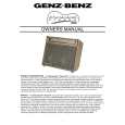 GENZBENZ SHENANDOAH60 Owners Manual GENZBENZ SHENANDOAH60 Owners Manual