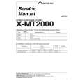 PIONEER X-MT2000/DBDXCN Service Manual PIONEER X-MT2000/DBDXCN Service Manual