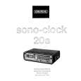 GRUNDIG SONO-CLOCK 20A Owners Manual GRUNDIG SONO-CLOCK 20A Owners Manual