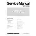 PANASONIC WJ1200 Service Manual PANASONIC WJ1200 Service Manual