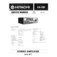 HITACHI HA-330 Service Manual HITACHI HA-330 Service Manual