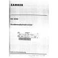 ZANKER KE 2050 Owners Manual ZANKER KE 2050 Owners Manual