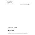 MOFFAT MSS600B Owners Manual MOFFAT MSS600B Owners Manual