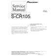 PIONEER S-CR105 Service Manual PIONEER S-CR105 Service Manual