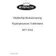 ROSENLEW RTT3153 Owners Manual ROSENLEW RTT3153 Owners Manual