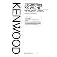 KENWOOD KXW8070S Owners Manual KENWOOD KXW8070S Owners Manual