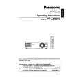 PANASONIC PT-AE900U Owners Manual PANASONIC PT-AE900U Owners Manual