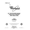 WHIRLPOOL SE960PEPW0 Parts Catalog WHIRLPOOL SE960PEPW0 Parts Catalog