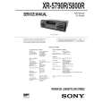 UNKNOWN XR5790R Service Manual UNKNOWN XR5790R Service Manual