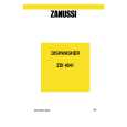 ZANUSSI ZDI4041B Owners Manual ZANUSSI ZDI4041B Owners Manual