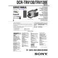 SONY DCRTRV130 Service Manual SONY DCRTRV130 Service Manual